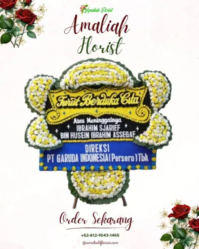 Papan Bunga Duka di Ciakar